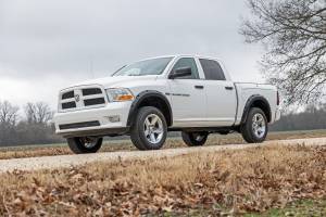 Rough Country - F-D10911B-PS2 | Rough Country Pocket Fender Flares Ram 1500 2WD/4WD (2009-2024) | Bright Silver Metallic - Image 2