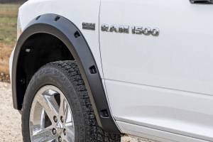 Rough Country - F-D10911B-PS2 | Rough Country Pocket Fender Flares Ram 1500 2WD/4WD (2009-2024) | Bright Silver Metallic - Image 5