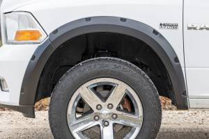 Rough Country - F-D10911B-PX8 | Rough Country Pocket Fender Flares Ram 1500 2WD/4WD (2009-2024) | Black Crystal - Image 7