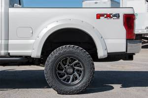 Rough Country - F-F21112-G1 | Rough Country Pocket Fender Flares For Ford F-250 / F-350 Super Duty (2017-2022) | Absolute Black - Image 5
