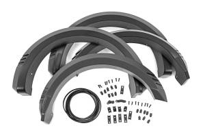 F-F318201-G1 | Rough Country SF1 Fender Flare For Ford F-150 2WD/4WD (2018-2020) | Absolute Black