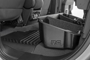 Rough Country - RC09061 | Rough Country Under Seat Storage Chevrolet Silverado / GMC Sierra 1500, 2500 HD & 3500 HD | Double Cab, Without Lockable Lid - Image 6
