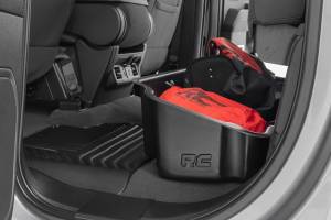 Rough Country - RC09061 | Rough Country Under Seat Storage Chevrolet Silverado / GMC Sierra 1500, 2500 HD & 3500 HD | Double Cab, Without Lockable Lid - Image 9