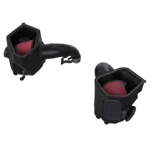75-5163 | S&B Filters Cold Air Intake kit (2022-2025 Toyota Tundra V6 3.4L and 3.4L Hybrid) Cotton Cleanable Red