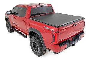 Rough Country - 42619550 | Rough Country Soft Roll Up Bed Cover For Toyota Tundra 2WD/4WD | 5'7" Bed - Image 2