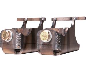 CS-DLSM-14-F | Carli Suspension Dominator Front Lower Shock Mounts For Ram 2500/3500 4WD | Weld In