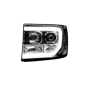Recon Truck Accessories - 264271CLC | Recon Projector Headlights OLED Halos & DRL Clear/Chrome (2007-2013 Sierra 1500, 2500 HD, 3500 HD) - Image 3