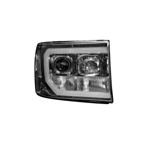 Recon Truck Accessories - 264271CLC | Recon Projector Headlights OLED Halos & DRL Clear/Chrome (2007-2013 Sierra 1500, 2500 HD, 3500 HD) - Image 4
