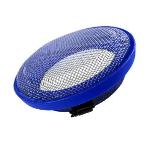 77-3011 | S&B Filters Turbo Screen 6.0 Inch Blue Stainless Steel Mesh W/Stainless Steel Clamp