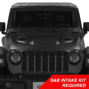 S&B Filters - AS-1014 | S&B Filters Air Hood Scoop System S&B Intake Required (2018-2025 Wrangler JL, 2020-2025 Gladiator) - Image 5
