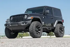 Rough Country - 79670 | Rough Country 2.5 Inch Lift Kit For Jeep Wrangler JL 4WD | V2 Monotube Shocks - Image 4