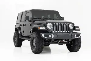 Rough Country - 79370 | Rough Country 2.5 Inch Lift Kit, 4 Door For Jeep Wrangler Unlimited 4WD | V2 Monotube - Image 3