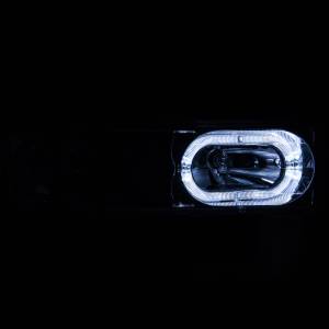 Anzo USA - 111006 | Anzo USA Crystal Headlights Chrome w/ Halo (1988-1998 C,K1500, 2500 | 1988-2000 C,K3500 | 1992-1999 Suburban, Tahoe, Yukon) - Image 3