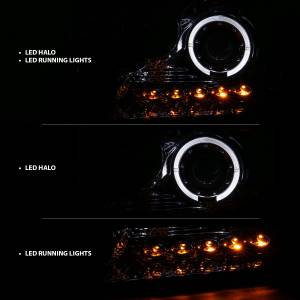Anzo USA - 111029 | Anzo USA Projector Headlights w/ Halo & LED Chrome (2004-2008 F150, 2006-2008 Mark LT) - Image 6