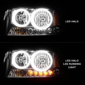Anzo USA - 111059 | Anzo USA Crystal Headlights Chrome 1pc (1997-2004 Dakota | 1998-2003 Durango) - Image 6