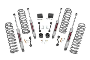 79730 | Rough Country 2.5 Inch Lift Kit, 4 Door For Jeep Wrangler JL Unlimited & Rubicon 4WD | Premium N3 Shocks
