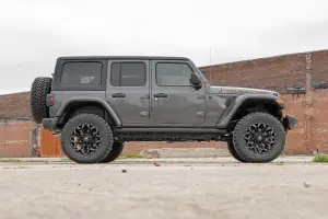Rough Country - 79740 | Rough Country 2.5 Inch Lift Kit For Jeep Wrangler Unlimited & Rubicon 4WD | M1 Monotube Shocks - Image 8