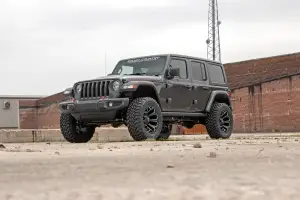 Rough Country - 79740 | Rough Country 2.5 Inch Lift Kit For Jeep Wrangler Unlimited & Rubicon 4WD | M1 Monotube Shocks - Image 5