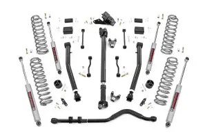 91730 | Rough Country 3.5 Inch Lift Kit, 2 Door For Jeep Wrangler JL 4WD | Premium N3