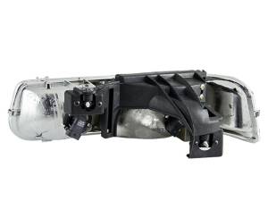 Anzo USA - 111155 | Anzo USA Crystal Headlights Black (1999-2002 Silverado 1500, 2500 | 2001-2002 Silverado 3500 | 2000-2006 Suburban, Tahoe) - Image 2