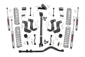 94030 | Rough Country 3.5 Inch Lift Kit, 4 Door For Jeep Wrangler JL Rubicon 4WD | Premium N3 Shocks