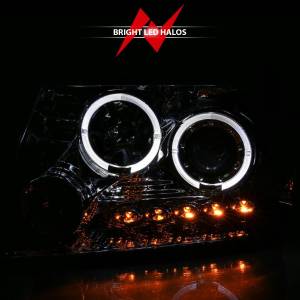 Anzo USA - 111203 | Anzo USA Projector Headlights w/ Halo & LED Chrome (2004-2008 F150 | 2006-2008 Marlk LT) - Image 6