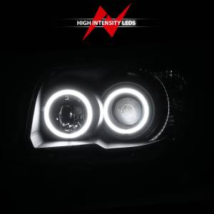Anzo USA - 111320 | Anzo USA Projector Headlights w/ Halo Black (2006-2009 4 Runner) - Image 5