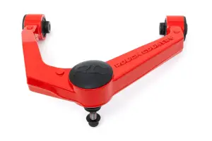 Rough Country - 82009RED | Rough Country Forged Upper Control Arms Aluminum, OE Upgrade For Nissan Frontier 4WD | Red - Image 2