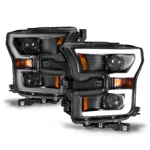 Anzo USA - 111347 | Anzo USA Projector Headlights Plank Style Black (2015-2017 F150 Pickup) - Image 2