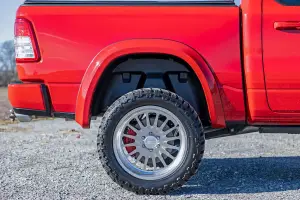 Rough Country - S-C12210-G7C | Rough Country Sport Fender Flares For Chevy Silverado 1500 2WD/4WD | Red Hot - Image 9