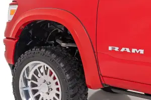Rough Country - S-C12210-G7C | Rough Country Sport Fender Flares For Chevy Silverado 1500 2WD/4WD | Red Hot - Image 5