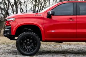 Rough Country - S-C12210 | Rough Country Sport Fender Flares For Chevy Silverado 1500 2WD/4WD | Flat Black - Image 5
