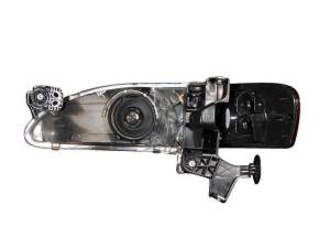 121131 | Anzo USA Crystal Headlights Black (1998-2000 Corolla)