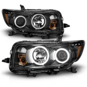 Anzo USA - 121280 | Anzo USA Projector Headlights w/ Halo Black (2008-2010 Scion XB) - Image 1