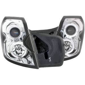 Anzo USA - 121416 | Anzo USA Projector Headlights w/ Halo Chrome (2003-2007 CTS) - Image 2