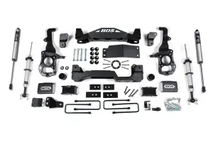 BDS1583FSR | BDS Suspension 4 Inch Lift Kit With Fox 2.0 Strut For Ford F-150 4WD | Rear 3 Inch Block Kit