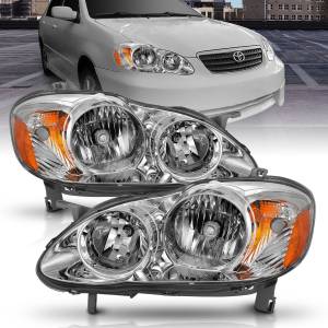 Anzo USA - 121540 | Anzo USA Crystal Headlight Chrome (2005-2008 Corolla) - Image 5