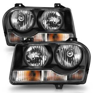 Anzo USA - 121544 | Anzo USA Crystal Headlight Black (2005-2010 300) - Image 1