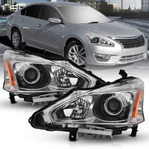 Anzo USA - 121550 | Anzo USA Projector Headlight Chrome (2013-2015 Altima 4dr) - Image 5