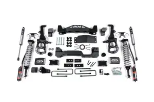 BDS1902FPE | BDS Suspension 4 Inch Lift Kit With Fox 2.5 Performance Elite Coil-over For Ford F-150 4WD | Rear 2 Inch Block Kit, Rear Fox 2.0 Performance Series Shocks