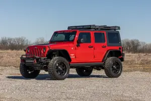 Rough Country - PSR610330 | Rough Country Power Retractable Running Boards With LED Lights (2007-2018 Wrangler JK Unlimited 4WD | 4 Door) - Image 4
