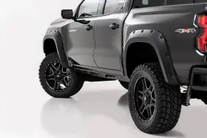 Rough Country - F-C12311-GAZ | Rough Country Pocket Fender Flares For Chevrolet Colorado | Summit White - Image 2