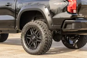 Rough Country - F-C12311-GBA | Rough Country Pocket Fender Flares For Chevrolet Colorado | Black - Image 8
