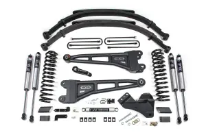 BDS2208FS | BDS Suspension 5 Inch Lift Kit With Radius Arm For Ford F-250 / F-350 Super Duty 4WD | Diesel | Rear Lift Leaf Springs, Fox 2.0 Performance Series Shocks