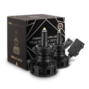 110003 | AlphaRex Black Ammo Panoramic LED Light Bulbs | 9006