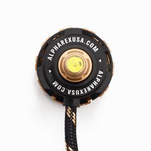 AlphaREX - 110004 | AlphaRex Gold Ammo Panoramic LED Light Bulbs | 9006 - Image 7