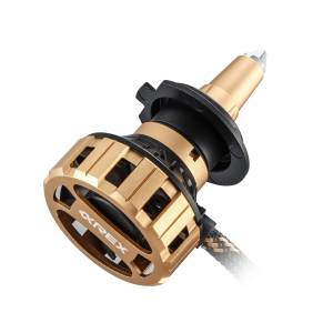 AlphaREX - 110008 | AlphaRex Gold Ammo Panoramic LED Light Bulbs | H7 - Image 4