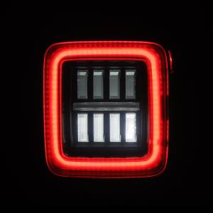 AlphaREX - 602010 | AlphaRex NOVA-Series Prismatic LED Tail Lights For Jeep Wrangler JL (2018+) | Alpha-Black - Image 10