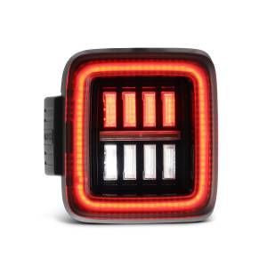 AlphaREX - 602010 | AlphaRex NOVA-Series Prismatic LED Tail Lights For Jeep Wrangler JL (2018+) | Alpha-Black - Image 8
