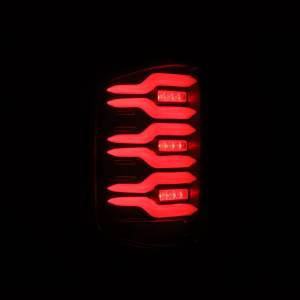 AlphaREX - 620030 | AlphaRex LUXX-Series LED Tail Lights For Chevrolet Silverado 1500 / Silverado 2500 HD & 3500 HD / GMC Sierra 3500 HD Dually | Black - Image 4